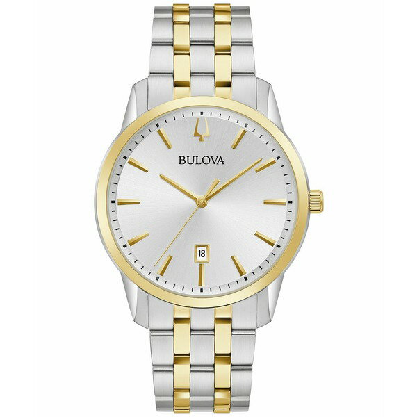ブロバ レディース 腕時計 アクセサリー Men's Sutton Two-Tone Stainless Steel Bracelet Watch 40mm Two-tone