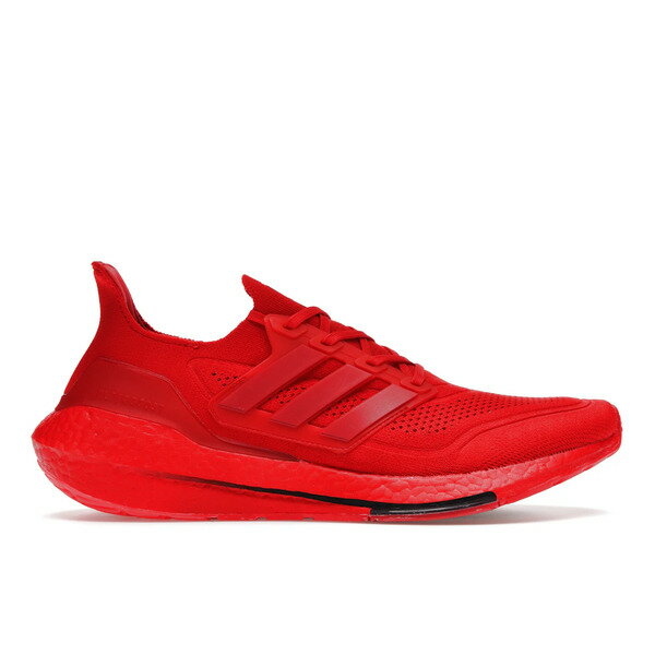 adidas アディダス メンズ スニーカー 【adidas Ultra Boost 21 Vivid Red】 サイズ US_M_13 Vivid Red/Vivid Red-Core Black