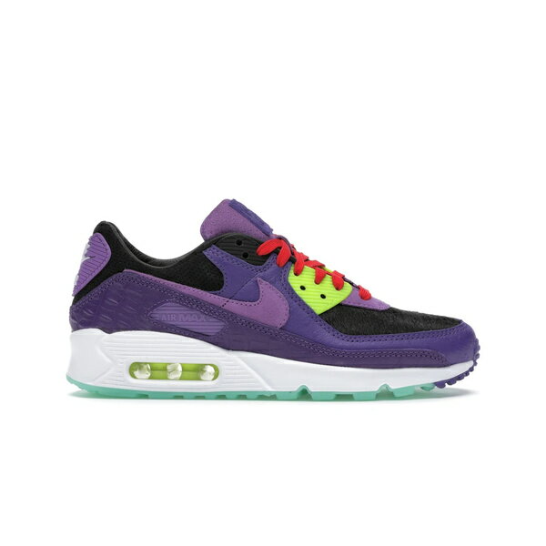 Nike ナイキ メンズ スニーカー 【Nike Air Max 90 Violet Blend】 サイズ US_9(27.0cm) Black/Purple-Volt-Mint