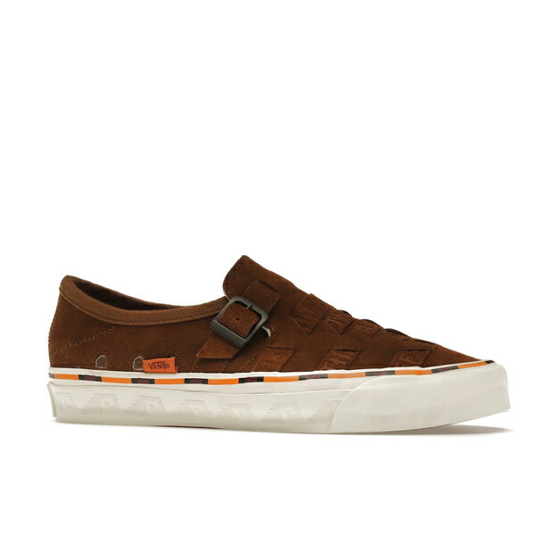 Vans バンズ メンズ スニーカー 【Vans Vault Style 47 Huarache Taka Hayashi Brown】 サイズ US_7.5(25.5cm) Monk¢s Robe/Marshmallow