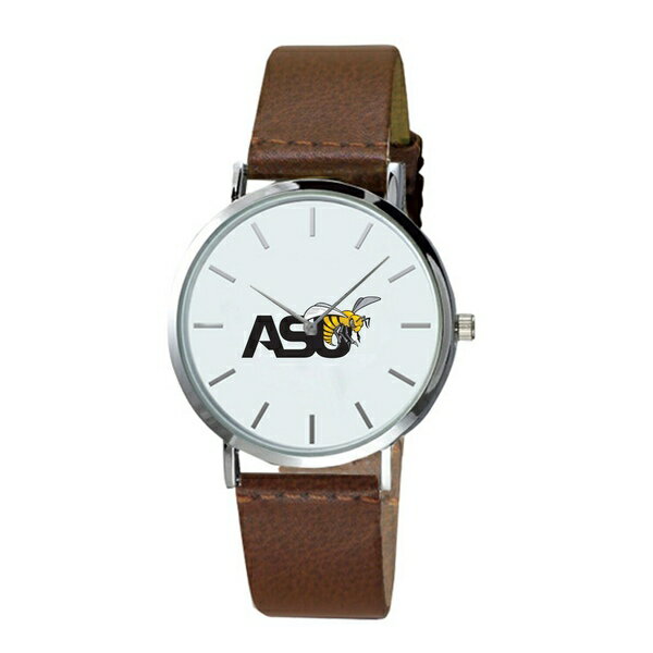 楽天astyジャーディン メンズ 腕時計 アクセサリー Alabama State Hornets Plexus Leather Watch Brown