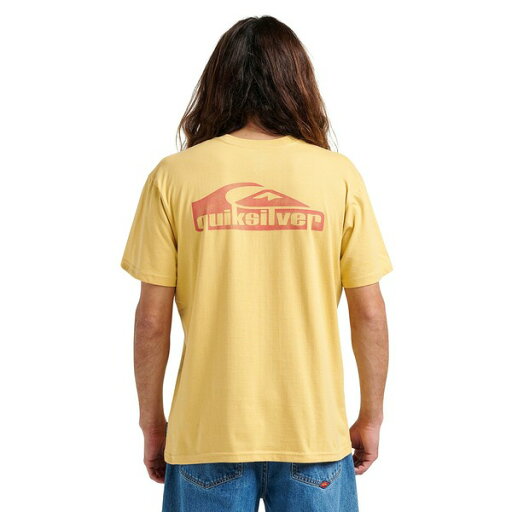 クイックシルバー メンズ シャツ トップス Men's Push Threw T-Shirt Rattan heather クイックシルバー メンズ シャツ トップス Men's Push Threw T-Shirt Rattan heather