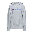 チャンピオン CHAMPION レディース パーカー・スウェットシャツ アウター Sweatshirts Light grey