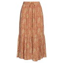 ヴァネッサ ブリューノ レディース スカート ボトムス Midi skirts Ocher