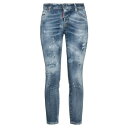 ディースクエアード ジーンズ レディース 【送料無料】 ディースクエアード レディース デニムパンツ ボトムス Jeans Blue