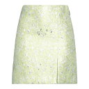 エムエスジイエム 【送料無料】 エムエスジイエム レディース スカート ボトムス Mini skirts Light yellow
