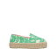【送料無料】 マネブ レディース サンダル シューズ Espadrilles Green