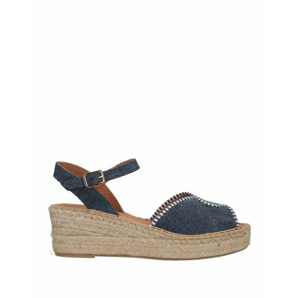 【送料無料】 カンナ レディース サンダル シューズ Espadrilles Blue