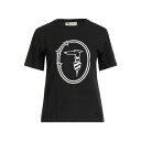 【送料無料】 トラサルディ レディース Tシャツ トップス T-shirts Black