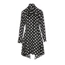 ヴェルサーチ レディース ワンピース トップス Polka Dot Chemisier Dress Black