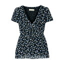 【送料無料】 マイケルコース レディース カットソー トップス Tops Black