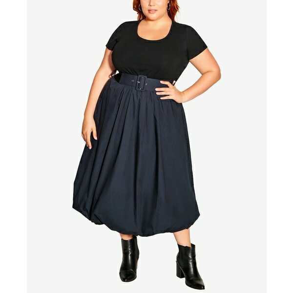 シティーシック レディース ワンピース トップス Women's Paris Days Dress Navy, Black