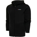 AeBOA Y WPbgu] AE^[ NASCAR Antigua Protect FullZip Hoodie Black