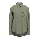 CAMICETTASNOB カミセッタスノーブ シャツ トップス レディース Shirts Military green