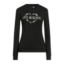 【送料無料】 ラブ モスキーノ レディース パーカー・スウェットシャツ アウター Sweatshirts Black