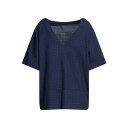 【送料無料】 アレッシアサンティ レディース カットソー トップス Tops Midnight blue