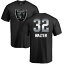 եʥƥ  T ȥåץ Las Vegas Raiders NFL Pro Line by Fanatics Branded Personalized Midnight Mascot TShirt Black