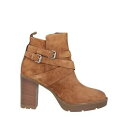 【送料無料】 ジャネット スポーツ レディース ブーツ シューズ Ankle boots Brown