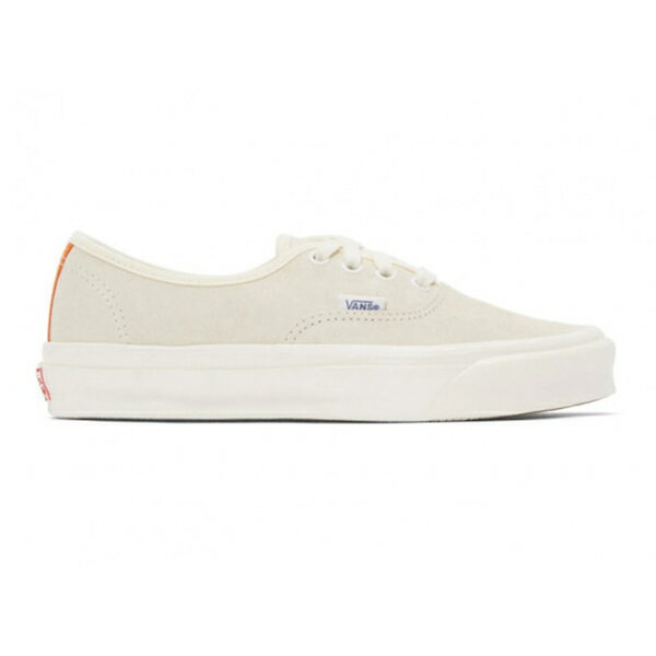 Vans バンズ メンズ スニーカー 【Vans OG Authentic LX Antique White】 サイズ US_5(23.0cm) Antique White/Persimmon Orange