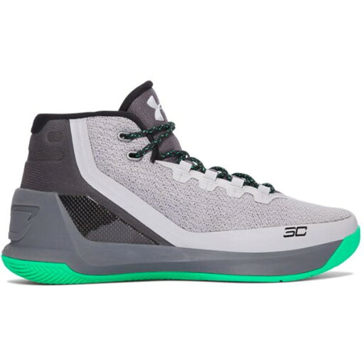 Under Armour アンダーアーマー メンズ スニーカー 【Under Armour Curry 3 Grey Matter Green】 サイズ US_10(28.0cm) Grey/Black-Green Under Armour アンダーアーマー メンズ スニーカー 【Under Armour Curry 3 Grey Matter Green】 サイズ US_10(28.0cm) Grey/Black-Green