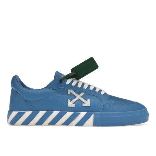 OFF-WHITE オフホワイト メンズ スニーカー 【OFF-WHITE Vulc Low Leather Blue White】 サイズ US_7(25.0cm) Blue/White OFF-WHITE オフホワイト メンズ スニーカー 【OFF-WHITE Vulc Low Leather Blue White】 サイズ US_7(25.0cm) Blue/White