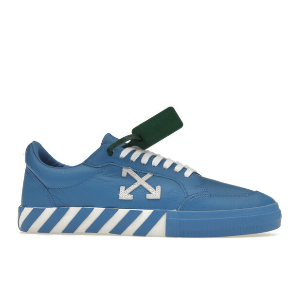 OFF-WHITE オフホワイト メンズ スニーカー 【OFF-WHITE Vulc Low Leather Blue White】 サイズ US_7(25.0cm) Blue/White