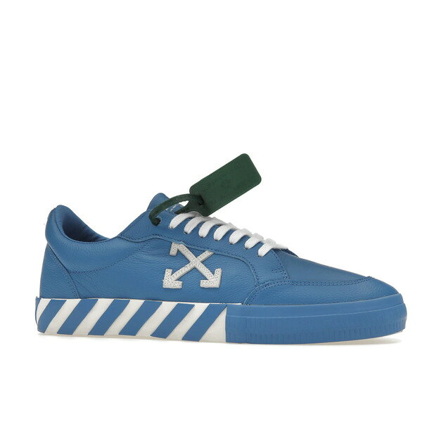 OFF-WHITE オフホワイト メンズ スニーカー 【OFF-WHITE Vulc Low Leather Blue White】 サイズ US_7(25.0cm) Blue/White