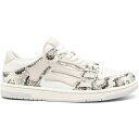 AMIRI アミリ メンズ スニーカー 【AMIRI Skel Top Low Snake Alabaster】 サイズ US_11(29.0cm) Alaba...