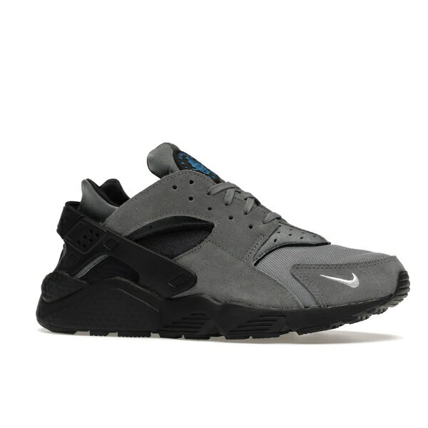 Nike ナイキ メンズ スニーカー 【Nike Air Huarache Grey Suede Laser Blue】 サイズ US_M_15 Dark Grey/Black/Laser Blue