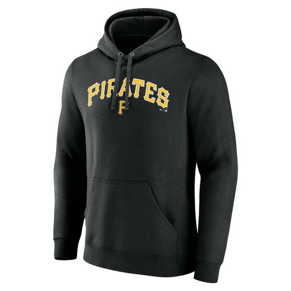 ファナティクス メンズ パーカー・スウェットシャツ アウター Pittsburgh Pirates Fanatics Branded Series Sweep Pullover Hoodie Black