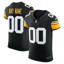 ナイキ メンズ ユニフォーム トップス Pittsburgh Steelers Nike Vapor F.U.S.E. Elite Custom Jersey Black 1