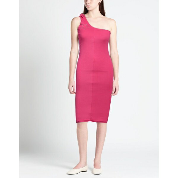 【送料無料】 マンガーノ レディース ワンピース トップス Midi dresses Pink