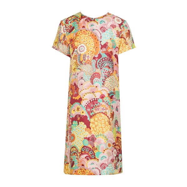 【送料無料】 ラ・ダブル・ジェイ レディース ワンピース トップス Mini dresses Yellow