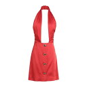 【送料無料】 モスキーノ レディース ワンピース トップス Mini dresses Tomato red