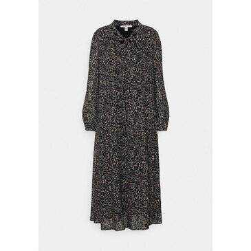 エスプリ レディース ワンピース トップス GEORGETTE DRESS - Day dress - anthracite