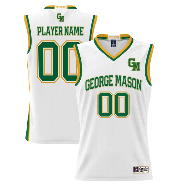 ǥ졼  ˥ե ȥåץ George Mason Patriots GameDay Greats Unisex Lightweight NIL PickAPlayer Basketball Jersey White