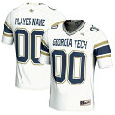 ゲームデイグレーツ メンズ ユニフォーム トップス Georgia Tech Yellow Jackets GameDay Greats NIL PickAPlayer Football Jersey White