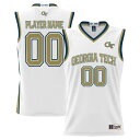 ゲームデイグレーツ メンズ ユニフォーム トップス Georgia Tech Yellow Jackets GameDay Greats Unisex NIL PickAPlayer Lightweight Basketball Jersey White