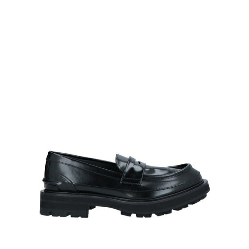 【送料無料】 マックイーン メンズ スリッポン・ローファー シューズ Loafers Black 【送料無料】 マックイーン メンズ スリッポン・ローファー シューズ Loafers Black