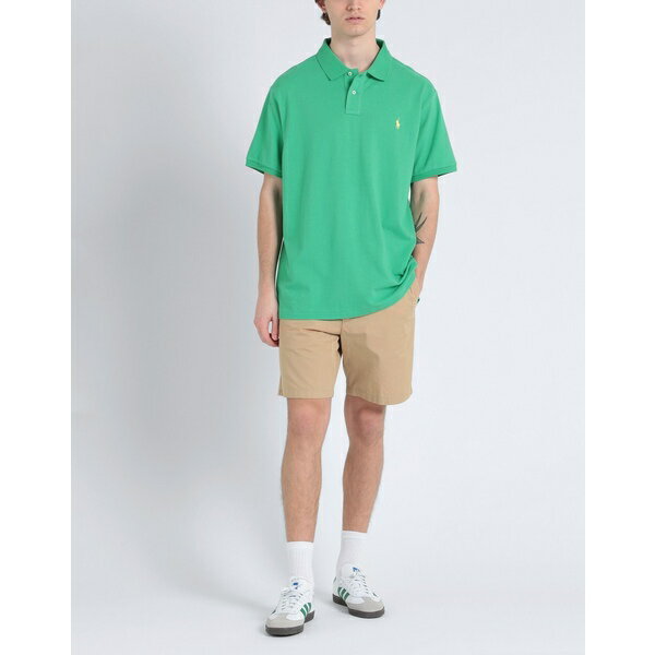 【送料無料】 ラルフローレン メンズ Tシャツ トップス Polo shirts Green
