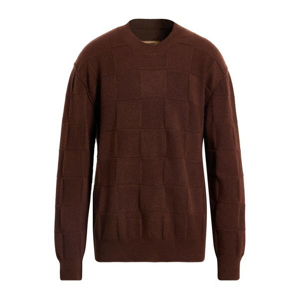 【送料無料】 ユマ・ワン メンズ ニット&セーター アウター Sweaters Brown