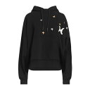 【送料無料】 ジョン リッチモンド レディース パーカー・スウェットシャツ アウター Sweatshirts Black|詳細画像