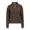 【送料無料】 ラングラー レディース パーカー・スウェットシャツ アウター Sweatshirts Brown