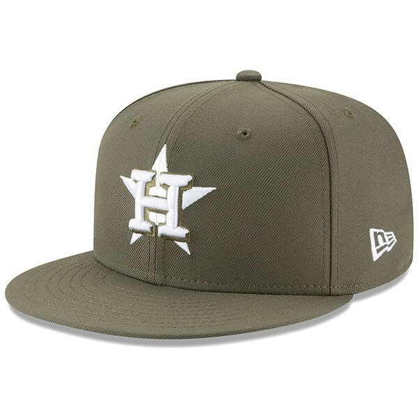 ニューエラ メンズ 帽子 アクセサリー Houston Astros New Era Fashion Color Basic 59FIFTY Fitted Hat Green