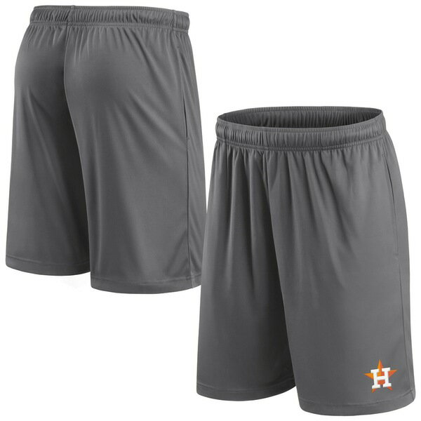 ファナティクス メンズ ハーフ&ショーツ ボトムス Houston Astros Fanatics Primary Logo Shorts Gray
