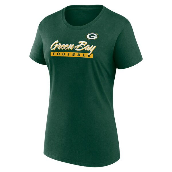 ファナティクス レディース Tシャツ トップス Green Bay Packers Fanatics Branded Women's Risk T Shirt Combo Pack