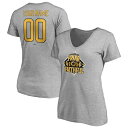 ファナティクス レディース Tシャツ トップス San Diego Padres Fanatics Branded Women's Hometown Legend Personalized Name & Number VNeck TShirt Heathered Gray