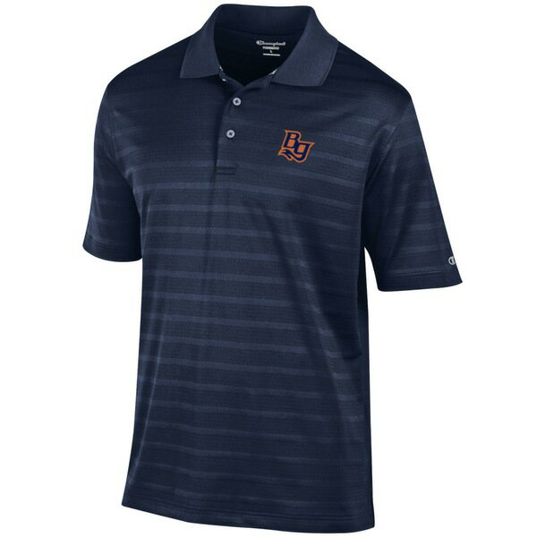 `sI Y |Vc gbvX Bowling Green Hot Rods Champion Textured Solid Polo Navy