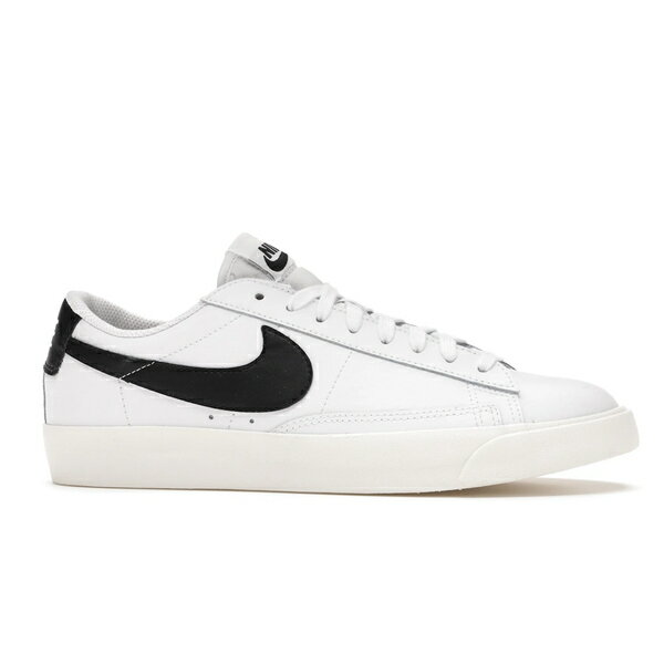 Nike ナイキ メンズ スニーカー 【Nike Blazer Low Leather White Black】 サイズ US_9(27.0cm) White/Black-Sail