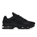 Nike ナイキ メンズ スニーカー 【Nike Air Max Plus 3 Leather】 サイズ US_6.5(24.5cm) Black